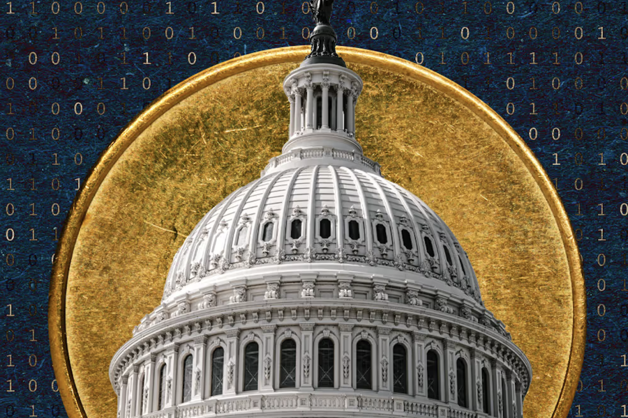 Stablecoins increasingly influencing fiscal policy.