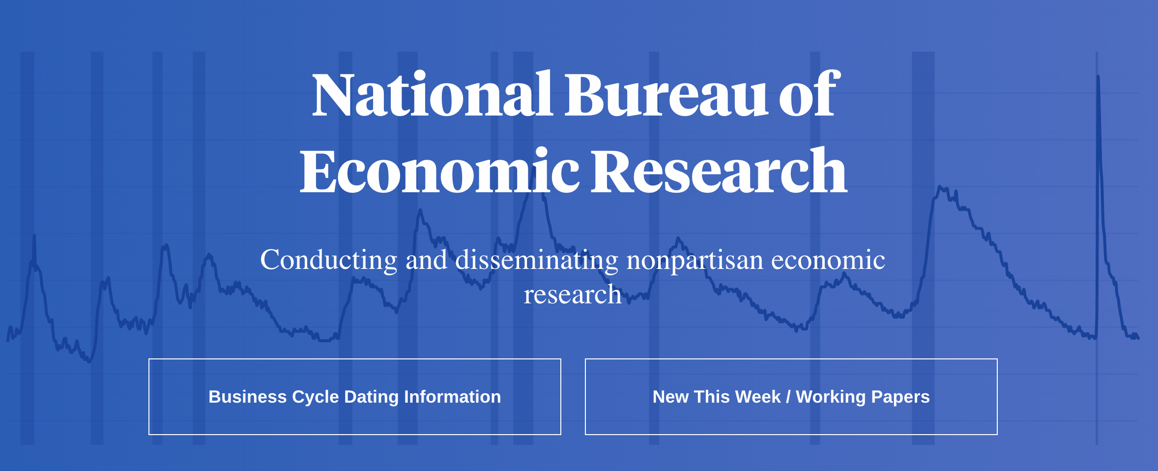 Image of the national bureau of economic research