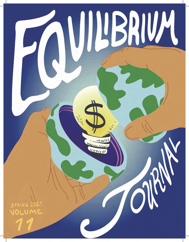 Cover page of equilibrium magazine volume 11 spring 2021