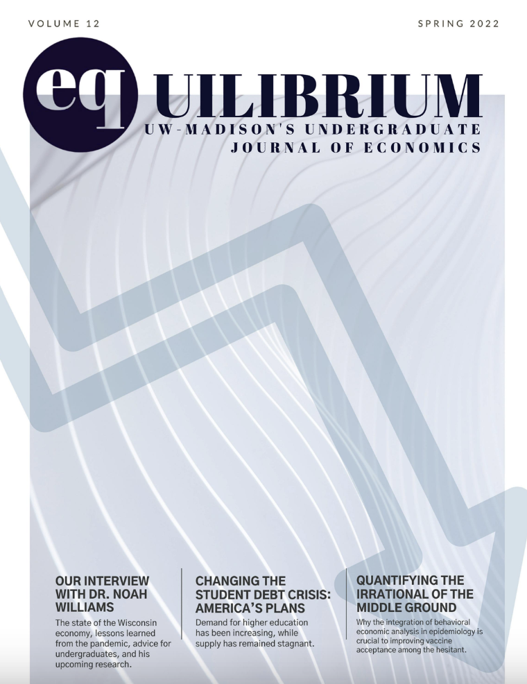 cover of the equilibrium volume 12 spring 2022