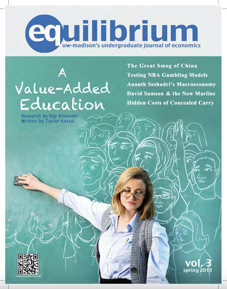 cover of the equilibrium volume 3 spring 2013